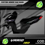 簡單剝離 HONDA VARIO 160 ICLICK CLICK 已被剪輯只需粘貼