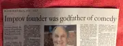OBITUARY BUDD FRIEDMAN 1932 - 2022 IMPROV FOUNDER GODFATHER OF COMEDY