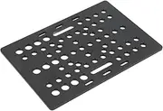Aluminum Gantry Plate, 20-80mm V Slot 3D Printer Linear Universal Rail Gantry Board, Anodized 3D Printer Linear Universal Guide for Milling Machine (Board)