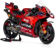 Bburago 1/18 Scale 36396 - Ducati Desmosedici GP23 Motorcycle Moto GP - #1 F....