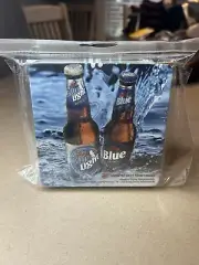 labatt blue light coasters canada imported man cave 25pc NIP beer barware rare