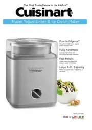 Cuisinart 2.0 Qt Ice Cream Maker NEW ICE-30BCWMP1