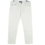 Jacob Cohen Women Trousers Jeans White Tuffet Boyfriend Relaxed Hv6 Size W31