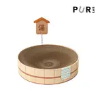 PURLAB 溫泉湯貓抓板 貓抓板 溫泉 湯屋 貓玩具 貓用品 寵物用品 抓板 貓窩 紙抓板 瓦愣紙