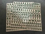 Creative Memories Classy Hunter Green ABCs & 123s Stickers - New