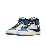 【NIKE 耐吉】TRAVIS SCOTT X FRAGMENT X AIR JORDAN 1 OG 高筒 閃電 倒勾 DH3227-105