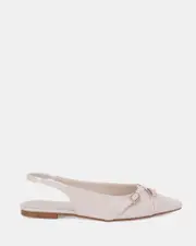 CORDOVA CREAM PATENT Ballet Flats