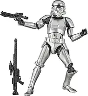 STAR WARS - The Black Series - Carbonized Collection - 6 Inch Stormtrooper - Inspired by Star Wars: The Empire Strikes Back - Scale Collectible Action Figure - Toys for Kids - E9923 - Ages 4+