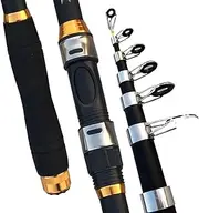 LLEIIshen Trout Carp Telescopic Fishing Pole Ultralight Lure Fishing Rod Tackle 2.1M 2.4M 2.7M 3.0M 3.6M Spinning Fishing Rod Carbon+FRP/1674