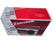 New Vintage Emerson AM FM Cassette Recorder Radio Player Model K3663