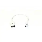 GENERIC CABLE ADAPTER MICRO-B USB 3.0 TO FEMALE OTG SYNC TRANSFER 20CM WHITE NEW