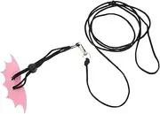 Happyyami 1 Set Leash Pets Belt Animals Pet Supplies Gecko Leash Adjustable Bearded Dragon Harnesses Small Pet Outdoor Leash Crawl Pet Leash Adjusted Bearded Dragon Leash Pink