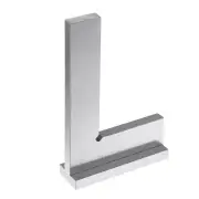 Drillpro Machinist Square 90º Right Angle Engineer Carpenter Square with Seat Precision Ground Steel Hardened Angle Rule