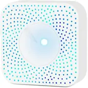 Tuya WiFi Intelligent Air Quality Monitor 6-in-1 Air Housekeeper PM2.5/Formaldehyde/VOC/CO2/Temperature/Humidity Detector Compatible with Alexa Google Home for Home Office