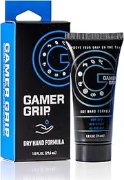 Gamer Grip: Total Grip Solution – Stops sweat on hands for up to 4 Hours. Made for Gamers and Athletes - Hyperhidrosis & Sweat Control - Hands & Feet