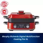 Morphy Richards Digital Multifunction Cooking Pot Electric Cooker Electric Grill