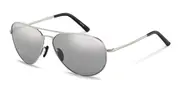 Porsche Design P8508 C199 Men's Sunglasses Silver Size 60
