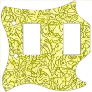 SG Standard Pickguard Custom Gibson Graphical Guitar Pick Guard Twine Yellow
