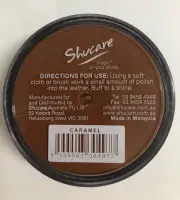 CARAMEL Shoe Polish Cream - for Leather SHOES / BOOTS/ Bags SHUCARE