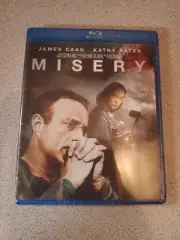Misery Blu-ray Stephen King, James Caan, Kathy Bates, Rob Reiner, New Sealed