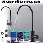 Premium Water Filter Faucet Drinking water RO Tap Black NSF approved stainless~