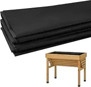 Garden Bed Liner,Fabric Liner for Large Veg Trough,Outdoor Raised Bed Planter, for Driveway, Road, French Drain, Vegetable Patch