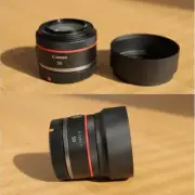 Aluminum Alloy Metal Lens Hoods Cap Cover For Canon RF 50mm F/1.8 Mount Reverse