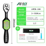 Adjustable Preset Digital Torque Wrench Bicycle Car Repair Tool Torque Spanner