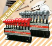 20 pc T Handle Hex Key Set Metric & SAE Imperial inch Allen Wrench Allan Keys
