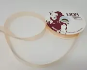 NEW Lion Offray Champagne Satin Acetate Craft Ribbon 7/8" x 100 YDS Roll No. 5