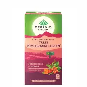 Organic India Tulsi Pomegranate Teabags | 25 tea bags