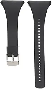 EXMRAT for Polar FT4/FT7, Wristbands Silicone Watch Band Strap for Polar FT4/FT7 Heart Rate Monitor (Black)