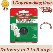 Fluidmaster 242 Toilet Fill Valve Seal Replacement for 400A Valve, Black