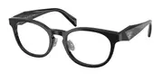 Prada PR B06VD Asian Fit 16K1O1 Men's Glasses Black Size 50 - Private Health Rebate - Blue Light Block Available