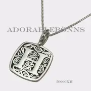 Authentic Lori Bonn Sterling Silver H is for Hot! Bead with chain 59900XH