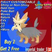 Pokémon Sword and Shield ✨ Shiny Herdier ✨ W/ Best 6IV Customizable