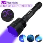 Profession UV Light Blacklight 365/395nm 6-core LED Flashlight Inspect Torch 60W