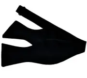 New Men's 100% Polyester Solid Formal Self-tied Bow Tie Only Black