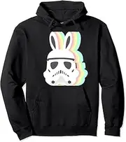 [STAR WARS] Easter Storm Trooper Pastel Easter Ears Pullover Hoodie