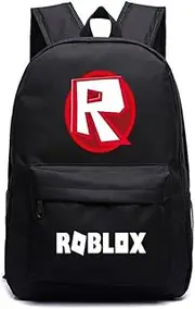 [HERSE] Roblox Backpack School Bag Glow in Dark, Black