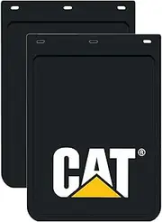 Sperling Genuine Caterpillar CAT Car Mud Flaps Pair for 4x4 4WD Ute, 23 x 36 cm