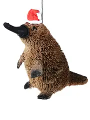 Platypus Australian Native Wildlife Christmas Hanging Decoration - 13cm