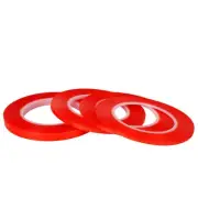 2mm / 3mm / 5mm / 10mm x 25M Clear Heat Resistant Double Sided Tape Strong Ad...