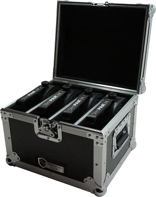 Cases HC4SLIMPAR64 Light Flight Road Case Compatible with Chauvet Slimpar 64 X 4