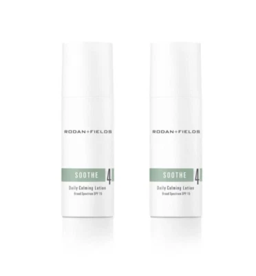 Rodan+Fields Soothe Daily Calming Lotion Broad Spectrum SPF 15 x 2