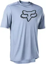 Fox Ranger Mens SS MTB Jersey - Dusty Blue