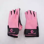 Mighty Grip Tack Gloves for Pole Dance & Pole Yoga Medium Candy Pink