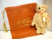 Steiff Royal Wedding Posable Bear 2011 - New - William and Catherine
