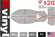 Rtint Precut Window Tint Kit for Suzuki Esteem 1996-2002 (Wagon) Tinting Films (for: Suzuki)