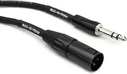 ROLAND Interconnect Cable - 15ft - 6.5mm Balanced TRS Jack to XLR Male (RCC-15-TRXM)